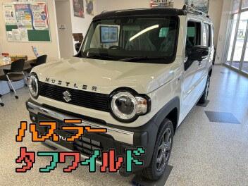 ハスラー　タフワイルド展示車入りました！